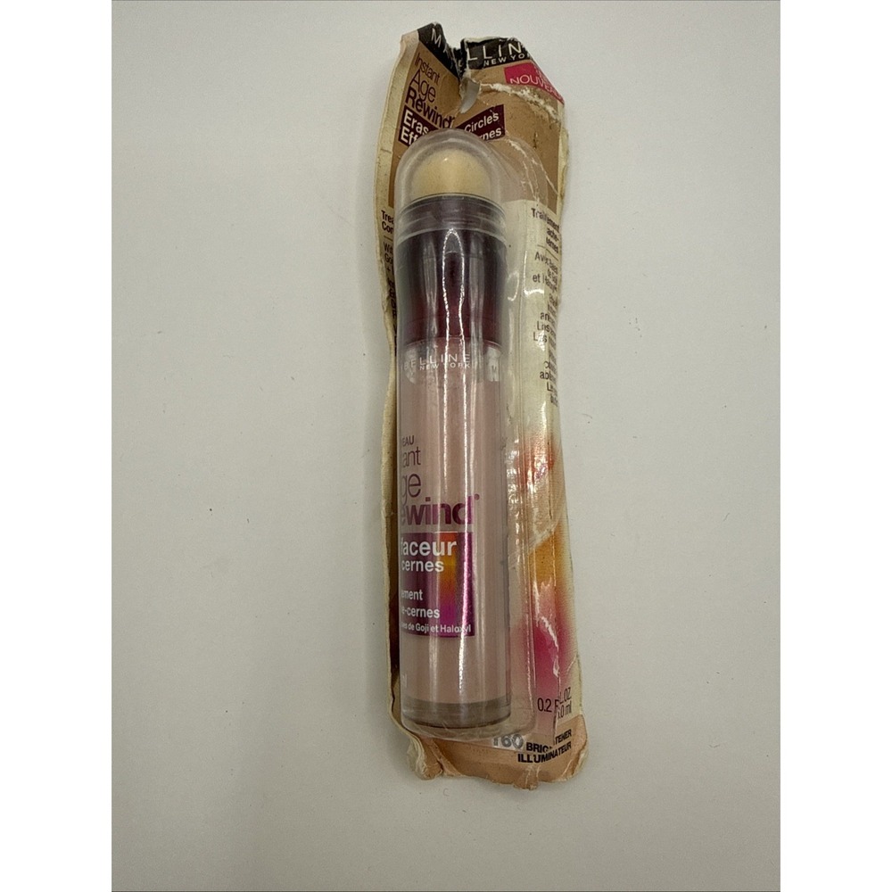 Maybelline Instant Age Rewind Eraser Dark Circles‎ Concealer, Brightener 160 NEW